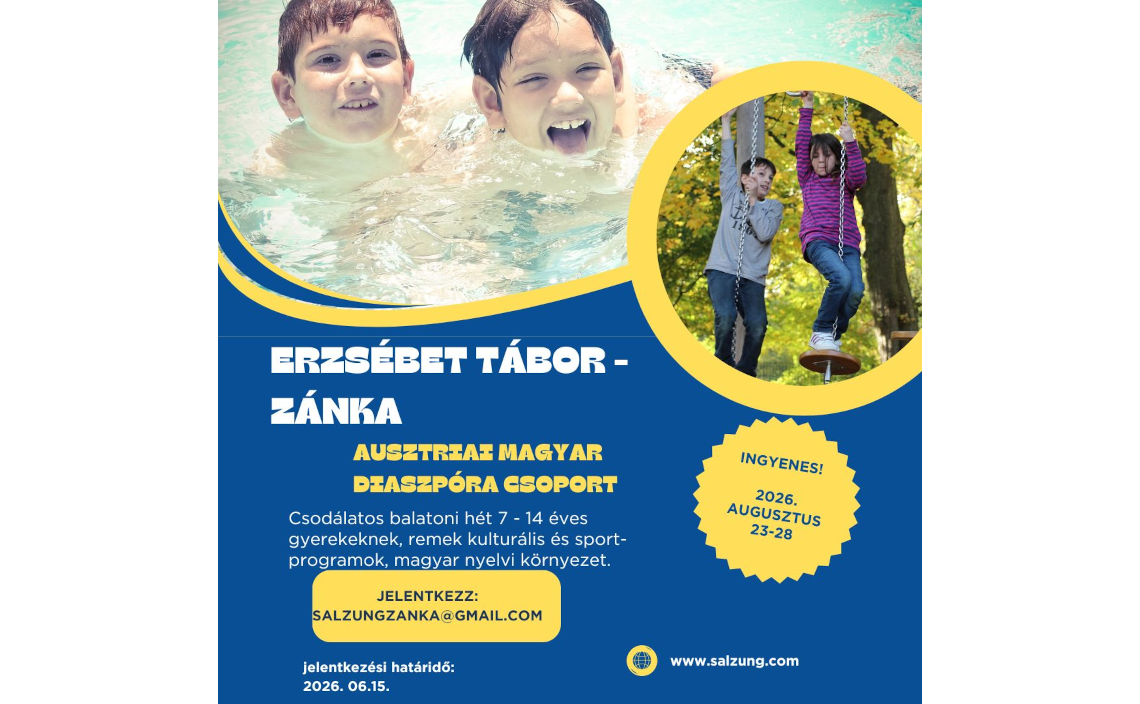 Erzsébet-tábor, Zánka 2026